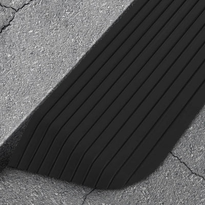 Vidaxl drempelhulp 110x32x3,8 cm rubber