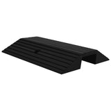 Vidaxl drempelbruggen 3 st 49x40x8 cm rubber - afbeelding 2