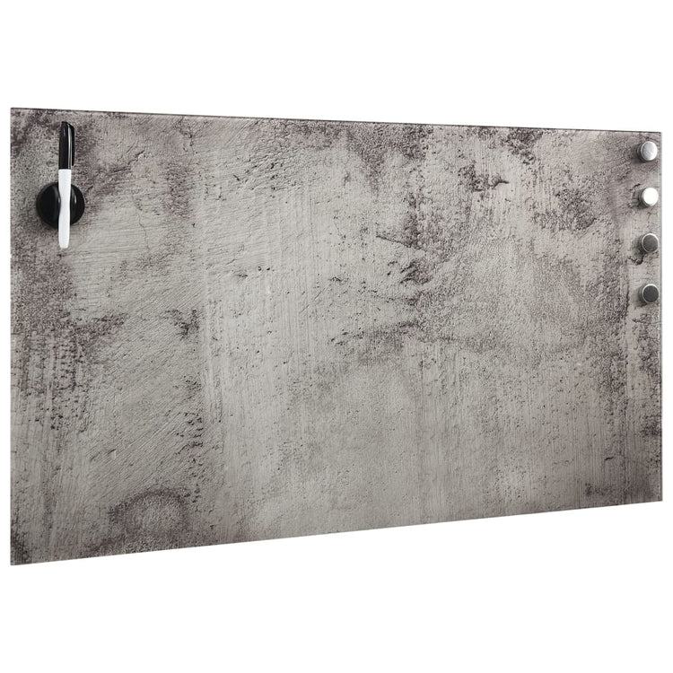 Vidaxl magneetbord wandgemonteerd 100x60 cm glas