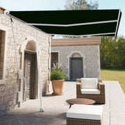 VidaXL Luifel vrijstaand automatisch 350x250 cm antracietkleurig - afbeelding 1