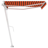 VidaXL Luifel vrijstaand automatisch 350x250 cm oranje en bruin - afbeelding 2