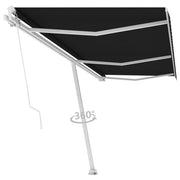 VidaXL Luifel vrijstaand handmatig uittrekbaar 600x300 cm antraciet - afbeelding 3
