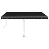 VidaXL Luifel vrijstaand automatisch 450x350 cm antracietkleurig - afbeelding 2