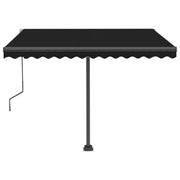 VidaXL Luifel vrijstaand automatisch 300x250 cm antracietkleurig - afbeelding 3