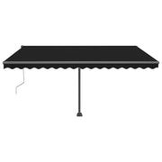 VidaXL Luifel vrijstaand automatisch 450x300 cm antracietkleurig - afbeelding 2