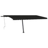VidaXL Luifel vrijstaand automatisch 500x350 cm antracietkleurig