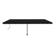 VidaXL Luifel vrijstaand automatisch 600x350 cm antracietkleurig - afbeelding 3