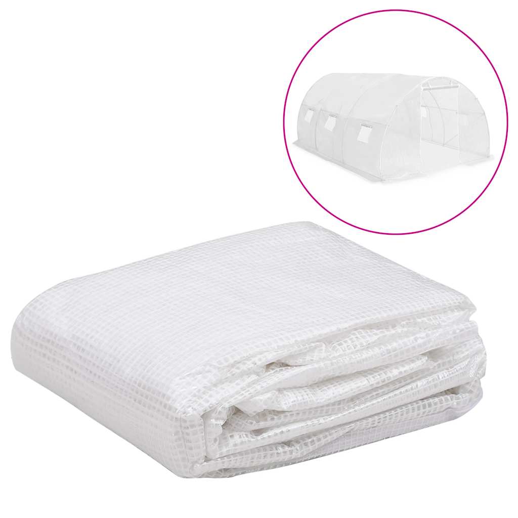 Vidaxl kashoes vervangend (13,5 m²) 3x4,5x2 m transparant