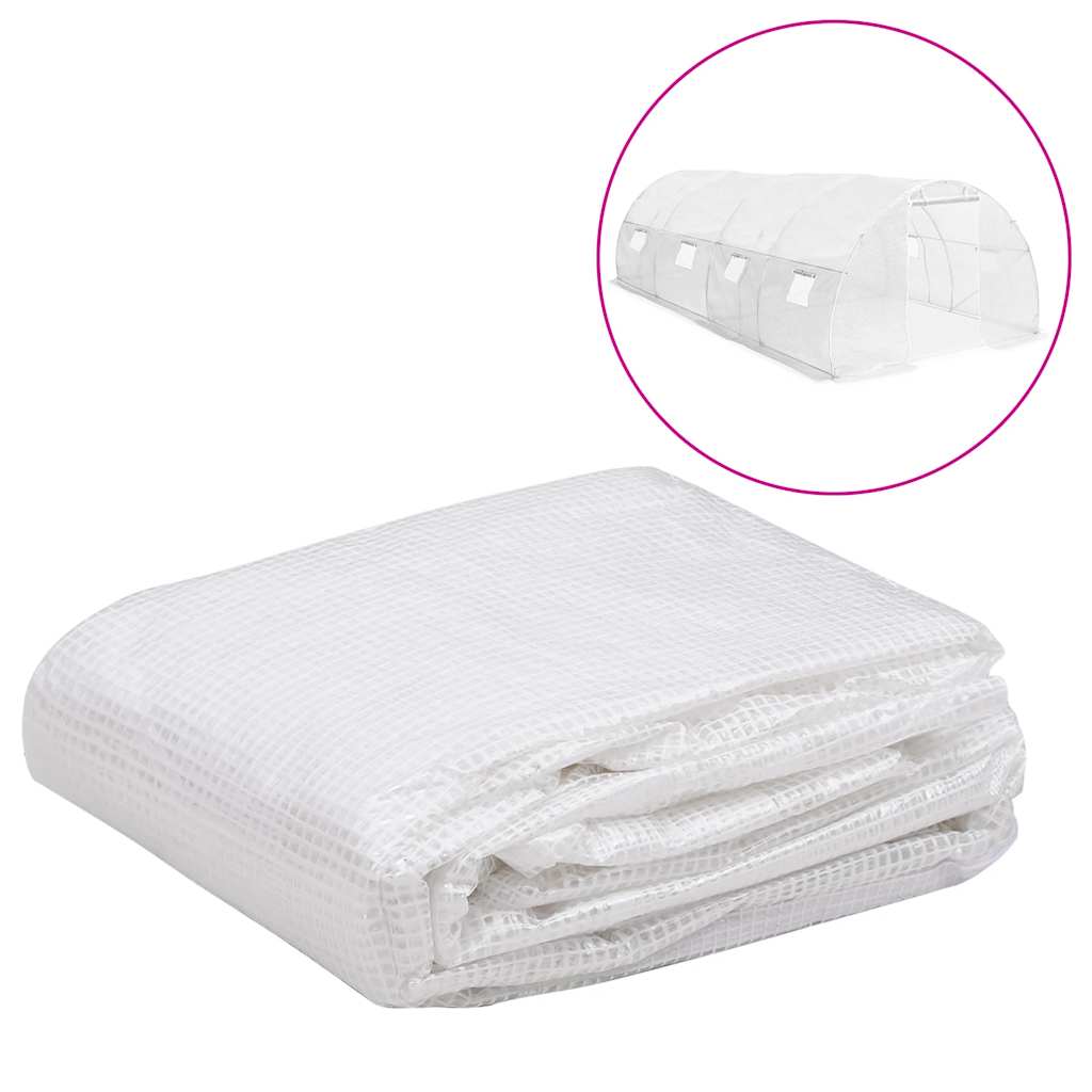 Vidaxl kashoes vervangend (18 m²) 3x6x2 m transparant