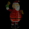 Vidaxl kerstman decoratief led 180 cm luxe stof