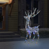 Vidaxl kerstdecoratie rendier 250 led's meerkleurig 180 cm acryl