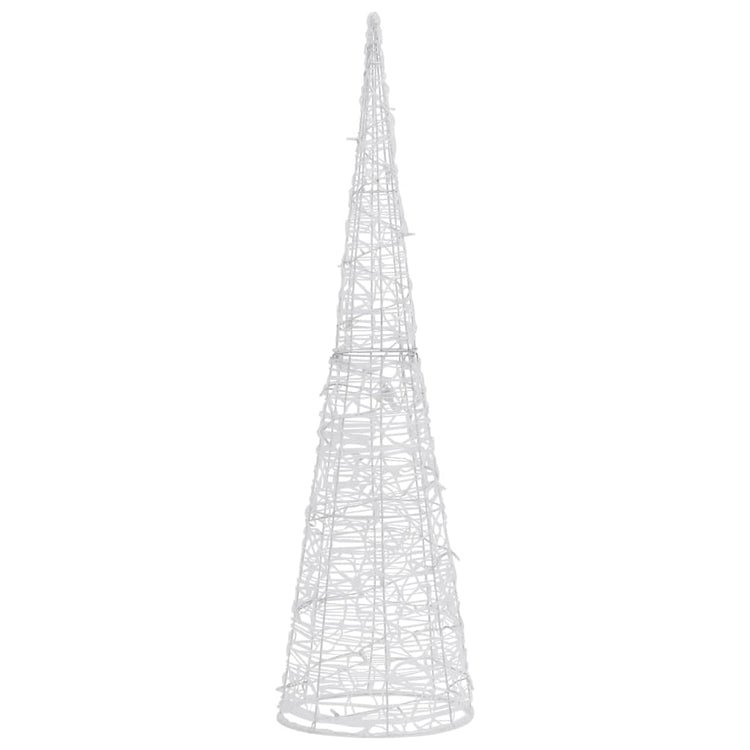 Vidaxl lichtkegel decoratief led blauw 90 cm acryl
