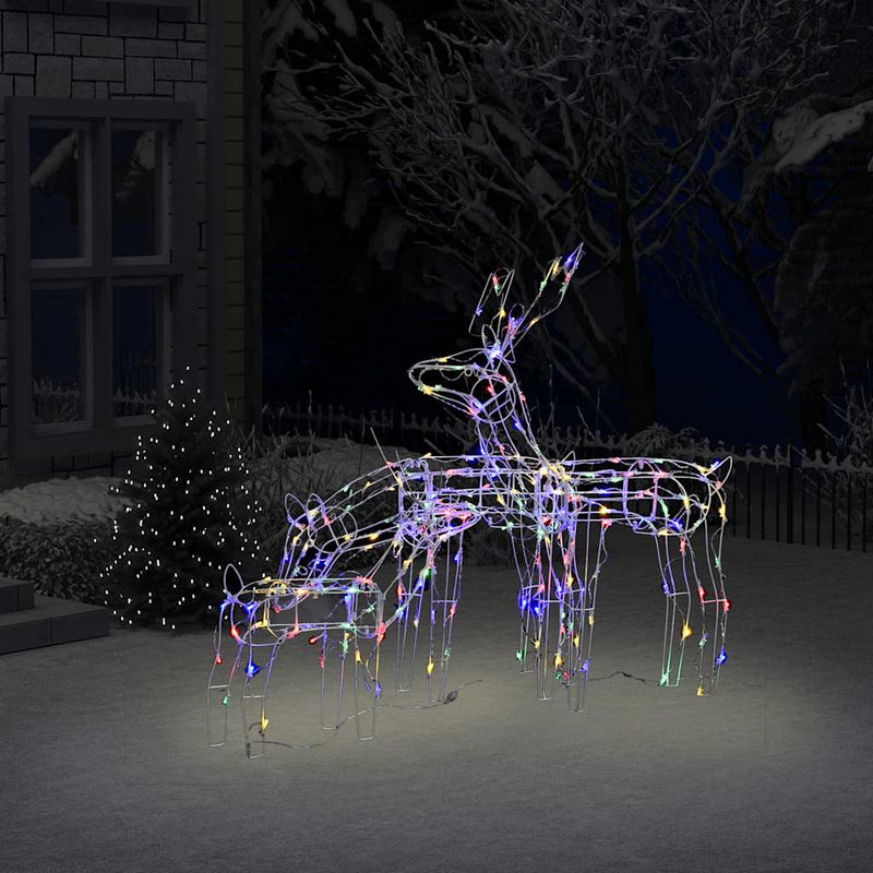Vidaxl 3-delige kerstverlichting rendieren 229 led's