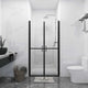Vidaxl douchedeur (93-96)x190 cm esg transparant