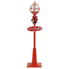 Vidaxl straatlantaarn met kerstman led 175 cm