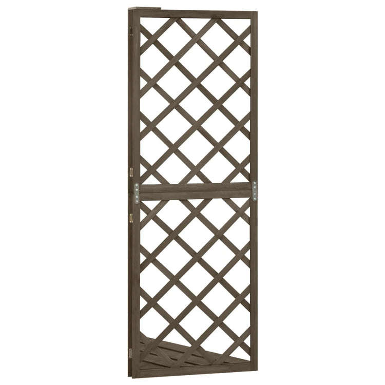 Vidaxl latwerk hoekmodel 50x50x145 cm massief vurenhout