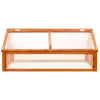 Vidaxl broeikas 114x80x50 cm vurenhout bruin