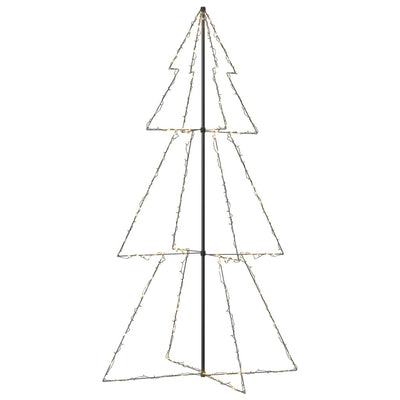Vidaxl kegelkerstboom 300 led's binnen en buiten 120x220 cm