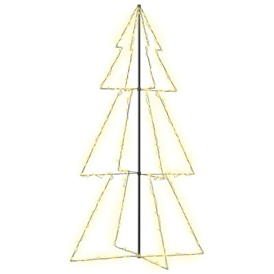 Vidaxl kegelkerstboom 300 led's binnen en buiten 120x220 cm
