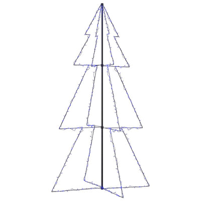 Vidaxl kegelkerstboom 300 led's binnen en buiten 120x220 cm