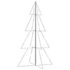 VidaXL Kegelkerstboom 360 LED's binnen en buiten 143x250 cm