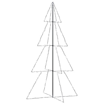 VidaXL Kegelkerstboom 360 LED's binnen en buiten 143x250 cm
