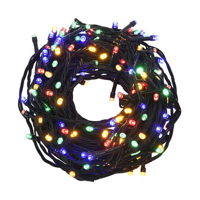 Vidaxl lichtsnoer met 400 led's en 8 effecten 40 m meerkleurig