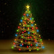 Vidaxl kerstboomverlichting met 210 led's meerkleurig net 210 cm