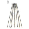 Vidaxl kerstboomverlichting met 300 led's koudwit net 300 cm