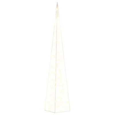 Vidaxl lichtkegel decoratief led 90 cm acryl warmwit