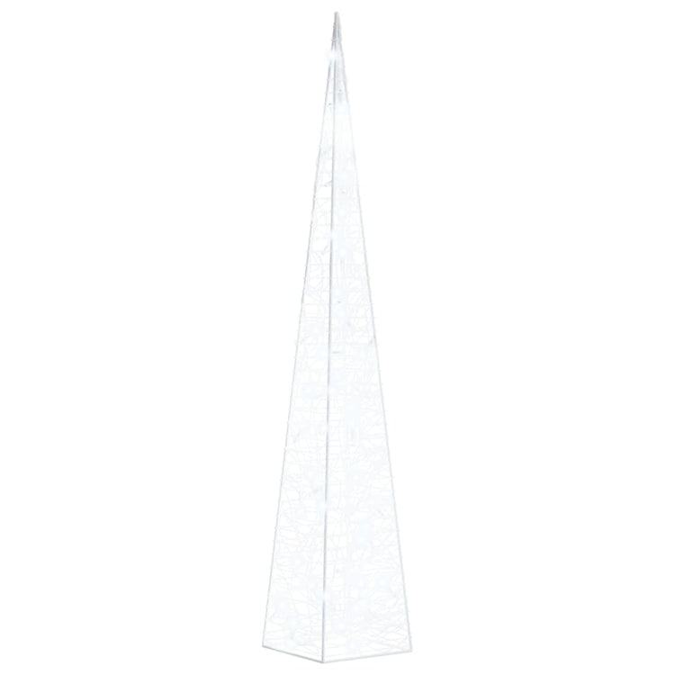 Vidaxl lichtkegel decoratief led 90 cm acryl koudwit