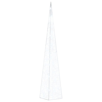 Vidaxl lichtkegel decoratief led 90 cm acryl koudwit