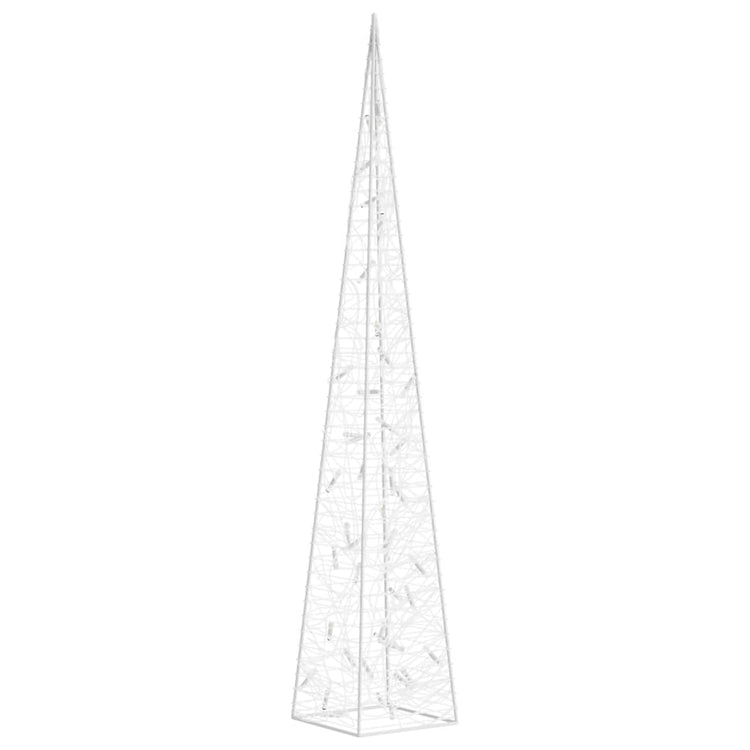 Vidaxl lichtkegel decoratief led 90 cm acryl koudwit