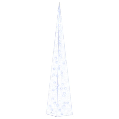 Vidaxl lichtkegel decoratief led 90 cm acryl blauw