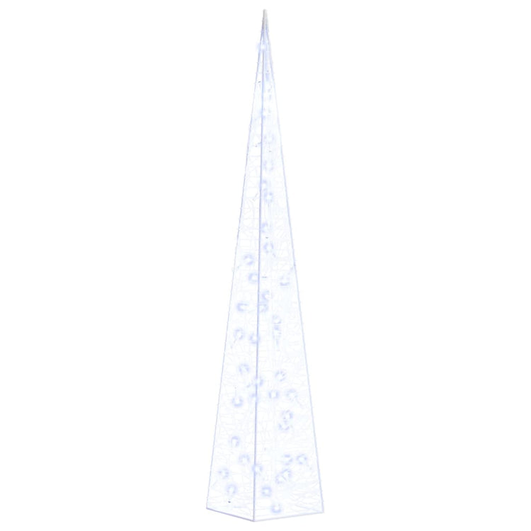 Vidaxl lichtkegel decoratief led 90 cm acryl blauw