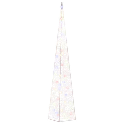 Vidaxl lichtkegel decoratief led 90 cm acryl meerkleurig