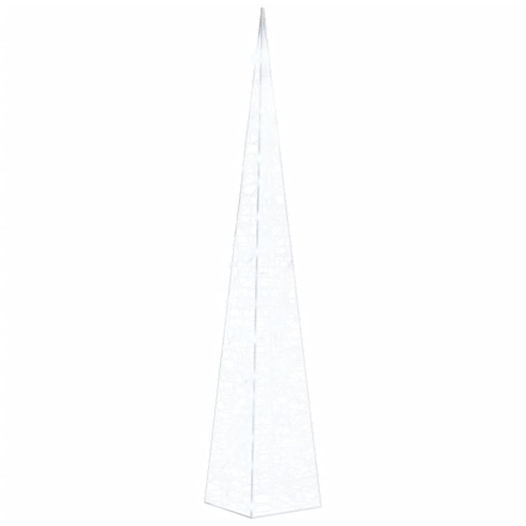 Vidaxl lichtkegel decoratief led 120 cm acryl koudwit