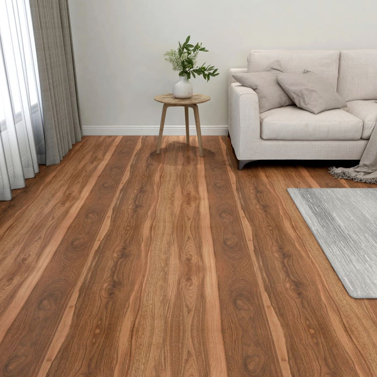 Vidaxl vloerplanken 20 st zelfklevend 1,86 m² pvc bruin