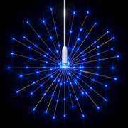 Vidaxl kerstverlichting vuurwerk 140 led's koudwit buiten 20 cm - afbeelding 3