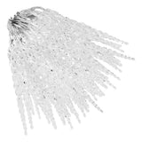 VidaXL Kerstverlichting ijspegel met 100 LED's acryl blauw - afbeelding 3