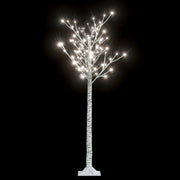 VidaXL Kerstboom wilg met 140 koudwitte LED's binnen en buiten 1,5 m - afbeelding 2