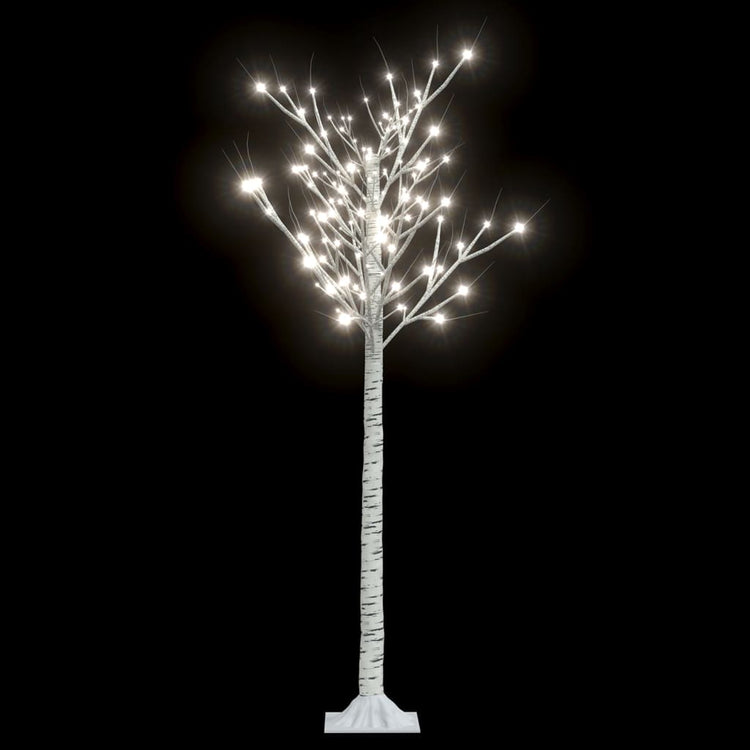 VidaXL Kerstboom wilg met 140 koudwitte LED's binnen en buiten 1,5 m