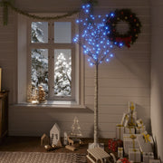 Vidaxl kerstboom wilg met 180 blauwe led's binnen en buiten 1,8 m - afbeelding 1
