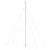 Vidaxl led-kerstboom binnen buiten 1300 leds koud wit 8 m