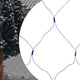 Vidaxl kerstnetverlichting 306 led's binnen en buiten 3x3 m blauw