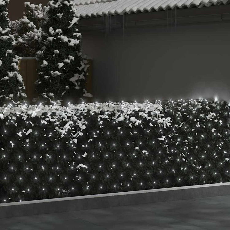 Vidaxl kerstnetverlichting 544 led's binnen en buiten 4x4 m koudwit