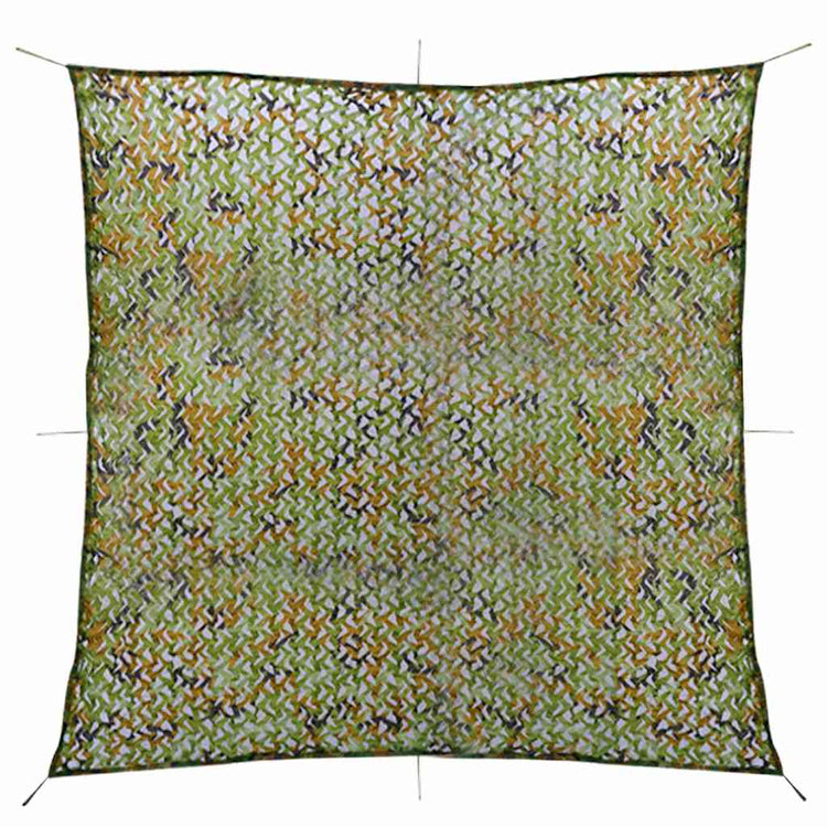 Vidaxl camouflagenet met opbergtas 2x3 m groen
