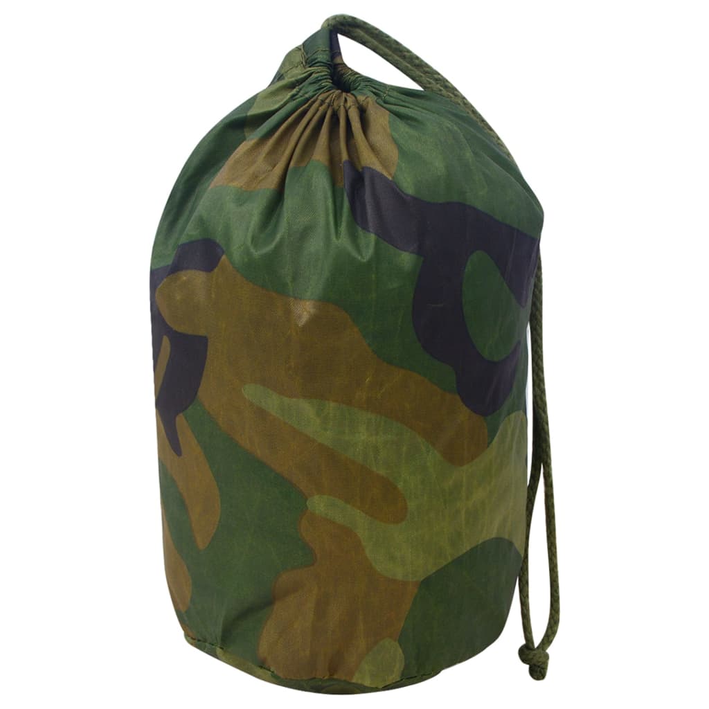 Vidaxl camouflagenet met opbergtas 2x8 m groen