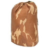 VidaXL Camouflagenet met opbergtas 1,5x5 m beige