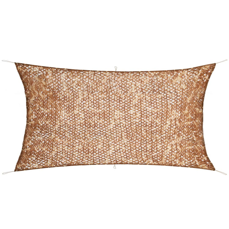 VidaXL Camouflagenet met opbergtas 5x6 m beige